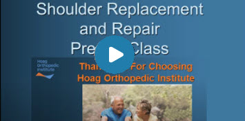 Total Shoulder Replacement and Repair Pre-Op Class Video